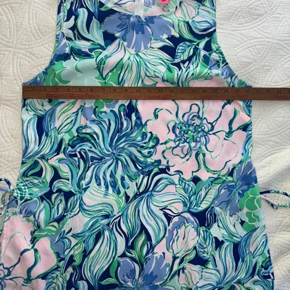Lilly Pulitzer XL Floral Sleeveless Top - Picture 3 of 6